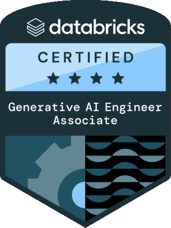 Databricks Certified Generative AI Engineer Associate badge